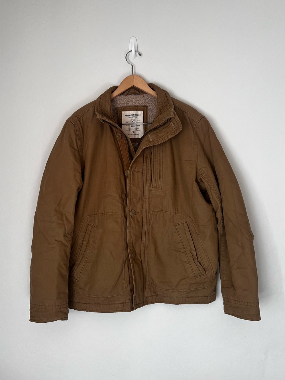 American Eagle Outfitters Brown Heavy Vintage Jacket